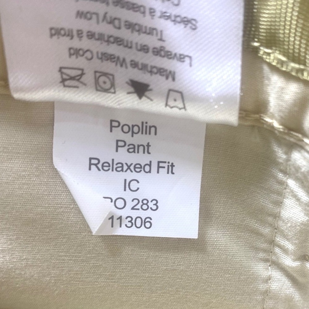 Mountain Khakis Relaxed Fit Poplin Pants Mens 36x34* Tan Khaki Gorpcore Outdoor - Picture 4 of 7